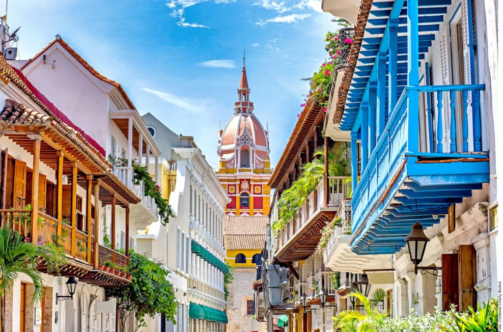 Cartagena. El turismo en Colombia.