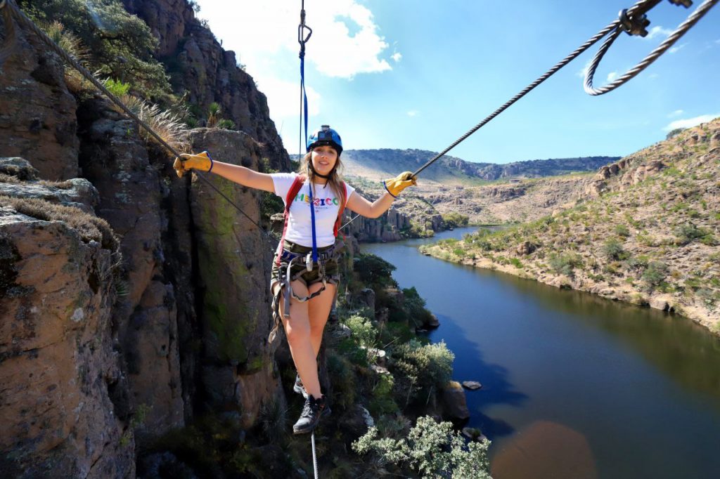 Turismo de aventura en Parque Aventura Boca de Túnel México