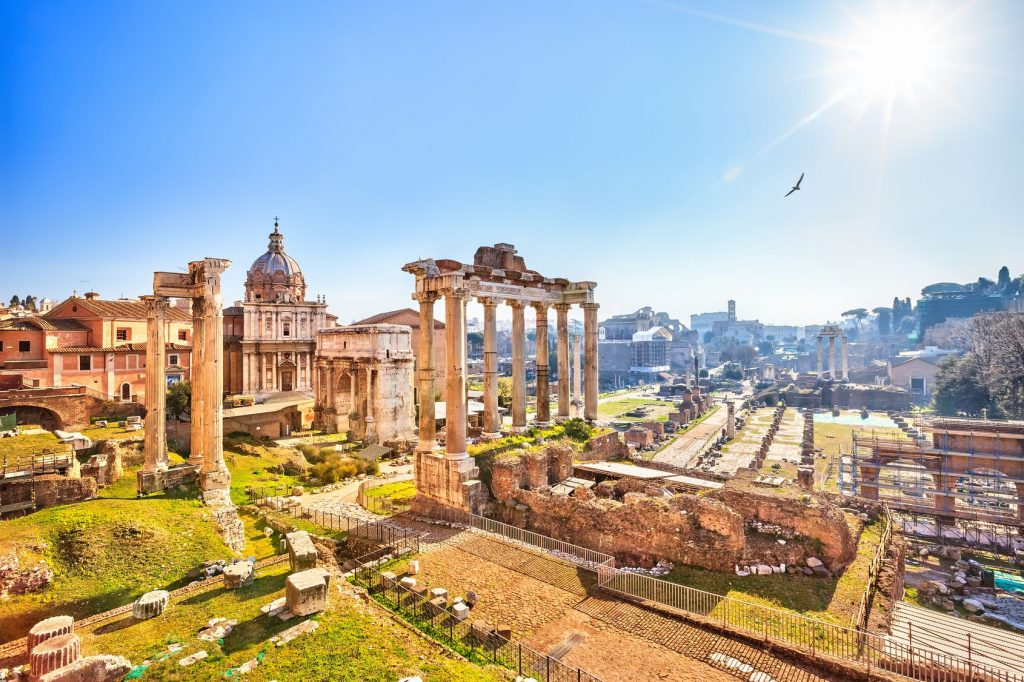 El Foro Romano y el Palatino