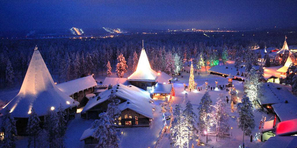 Santa Claus Holiday Village