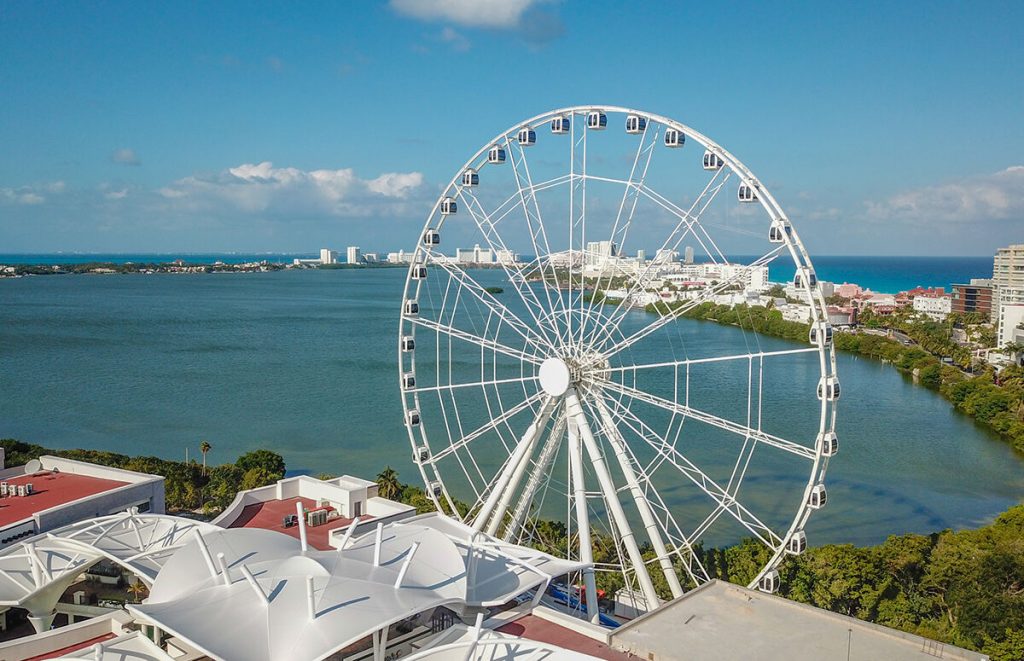 Actividades turísticas cercanas a Skywheel Cancún