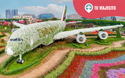 Turismo en Dubai Miracle Garden: un paraíso floral que sorprende a cada visitante